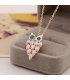 SET161 - Pearl Owl Trendy Jewelry set